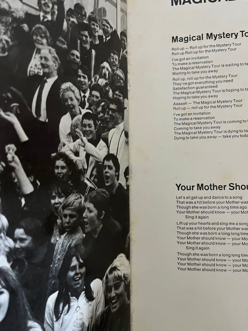 稀少UK初回StereoマジカルミステリーツアーBeatlesビートルズレコード