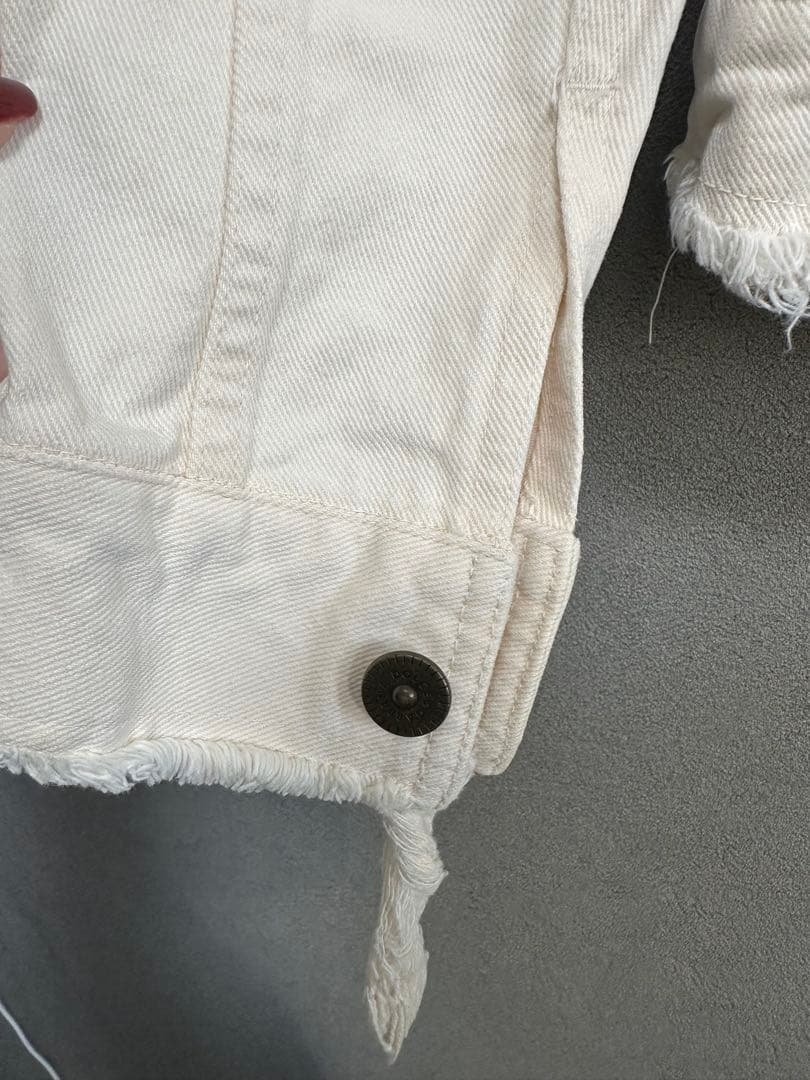 DOLCE&GABBANA ドルチェ&ガッバーナ　ホワイトデニムジャケット