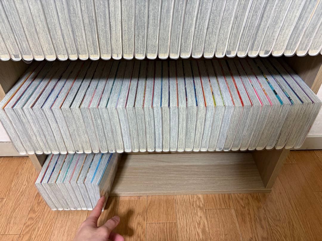 ONE PIECE全巻（1〜113巻＋40億巻）、保護フィルム