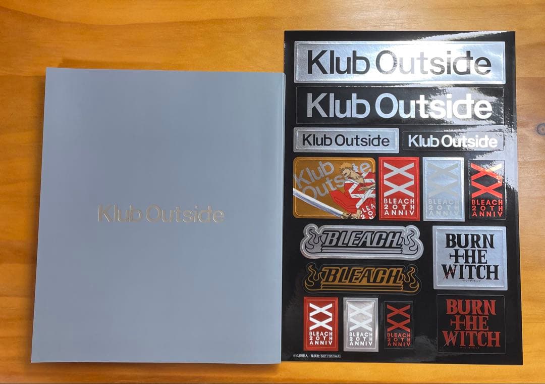 K*様 Klub Outside 2021 会報誌 ステッカー セット売り