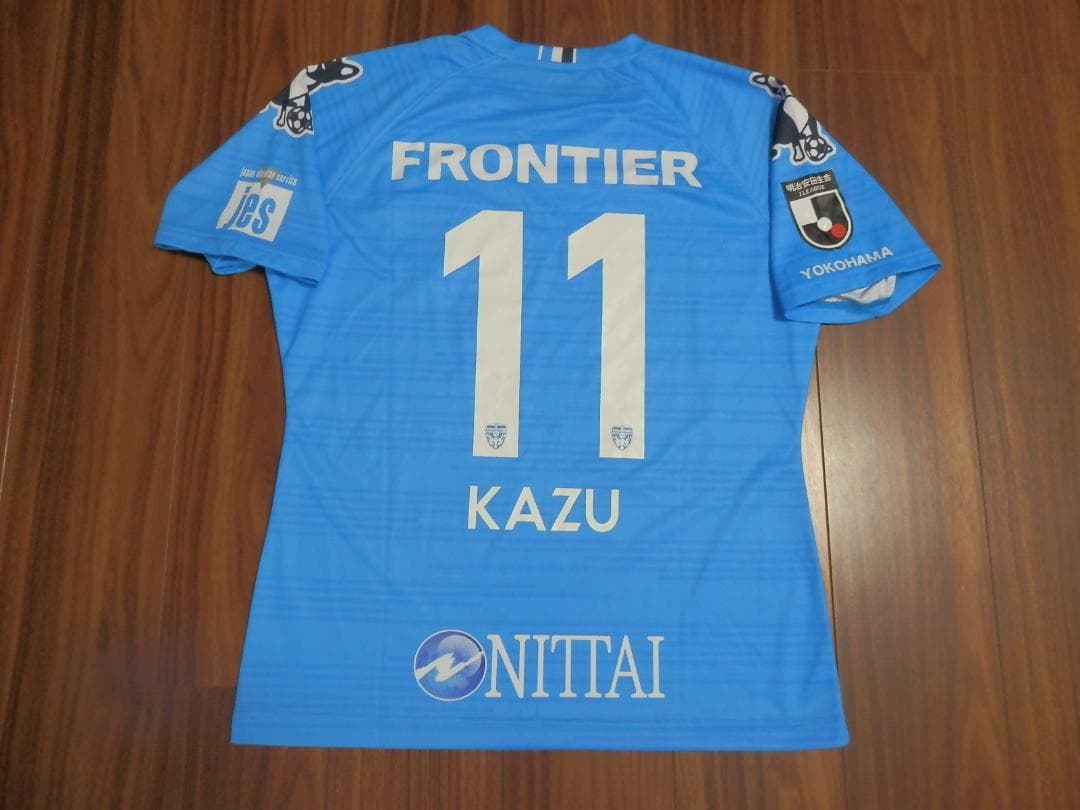 【NEW】【三浦和良】【未使用品】【大きなサイズ】横浜FC(2019)