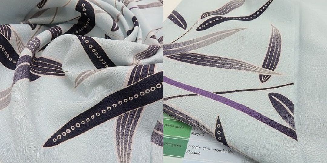 りりこ✺新品 撫松庵謹製 竹と雀 セオアルファ トール 浴衣 A3051