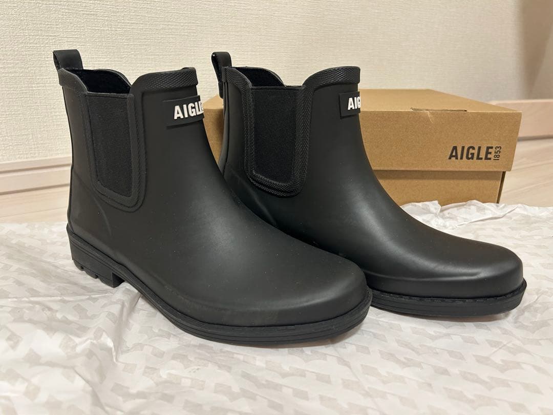 【AIGLE エーグル】ソフトレイン2 レインブーツ23.5㎝