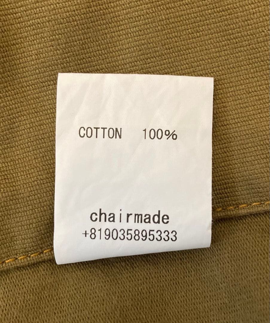 ジ*イ様 chair made チェアメイドsidecar ノーカラージャケット