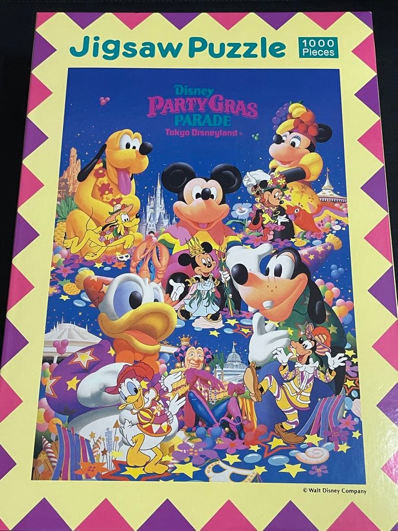 ディズニー　ジグソーパズル　1000ピース　PARTY GRAS レトロ　レア