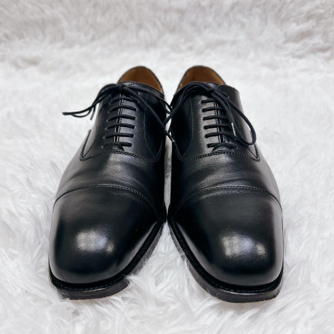 【美品】J.M. WESTON 415 ストレートチップ 6D 黒 jm 300