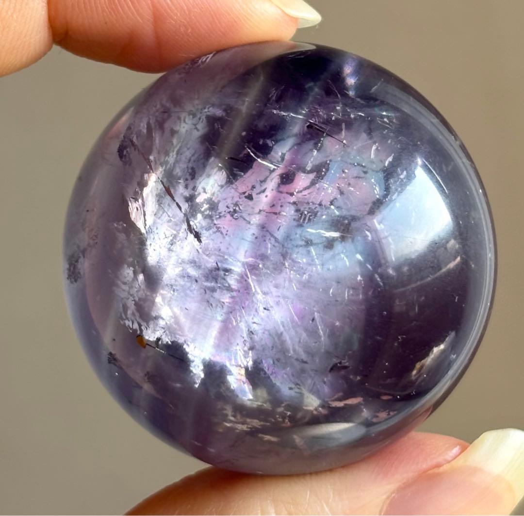 pipi様　レア　高品質　ナイジェリア産　フローライト　スフィア