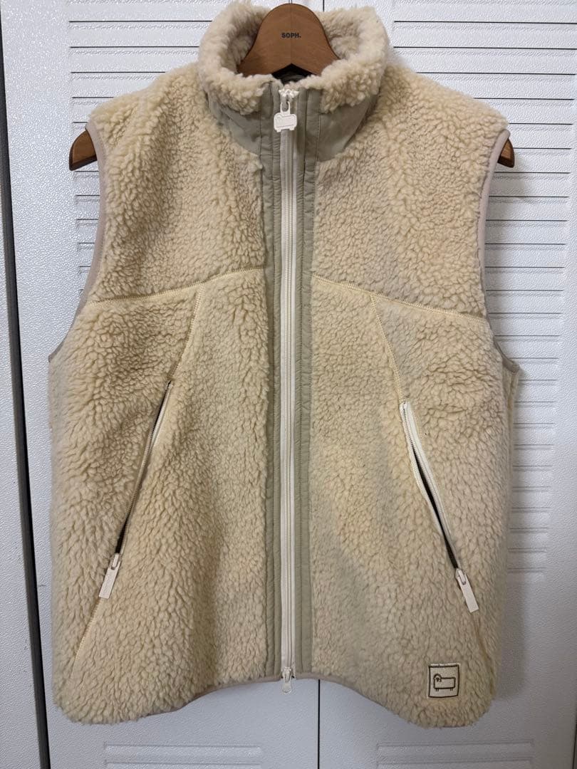 WOOLRICH ウールリッチ　フリースベスト Sサイズ