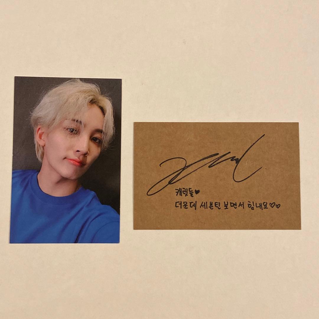 SEVENTEEN HIT サノク / 逆サポート トレカ ジョンハン