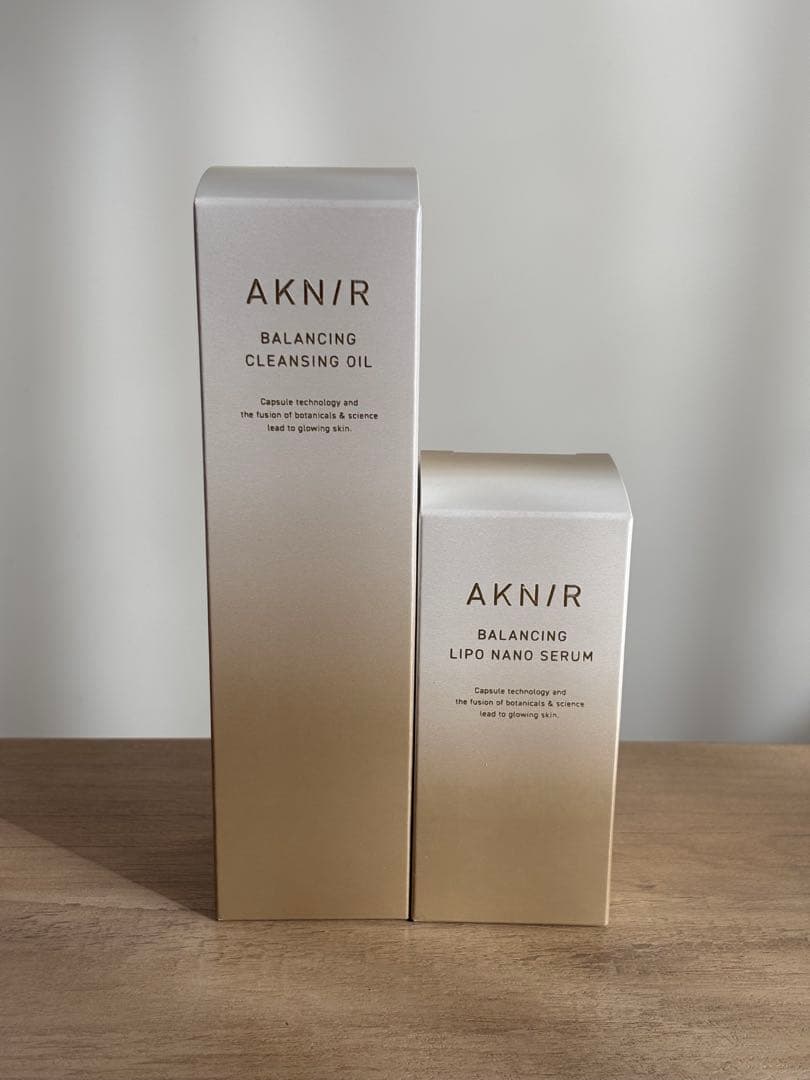 AKN/R バランシングクレンジングオイル & セラム 新品未開封未使用品