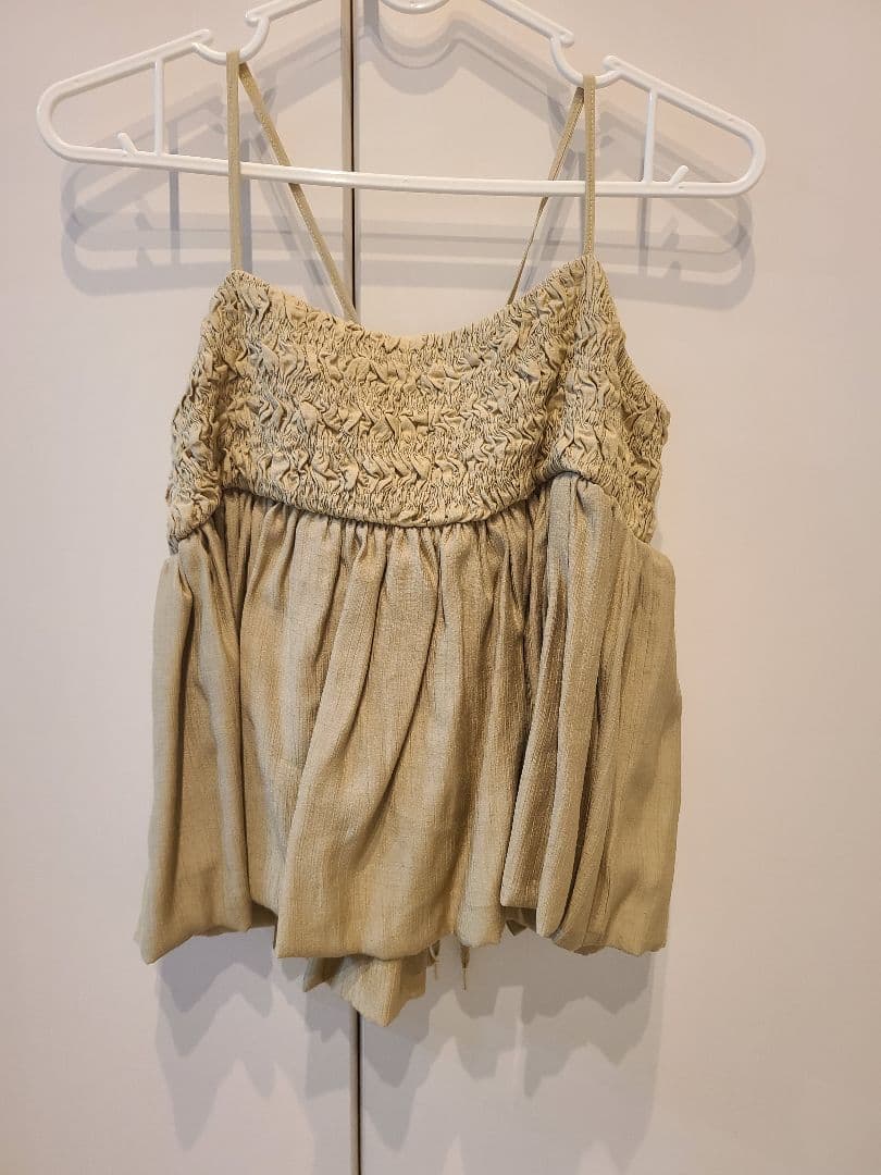 トップス eaphi RANDOM SHIRRING 2WAY BUSTIER