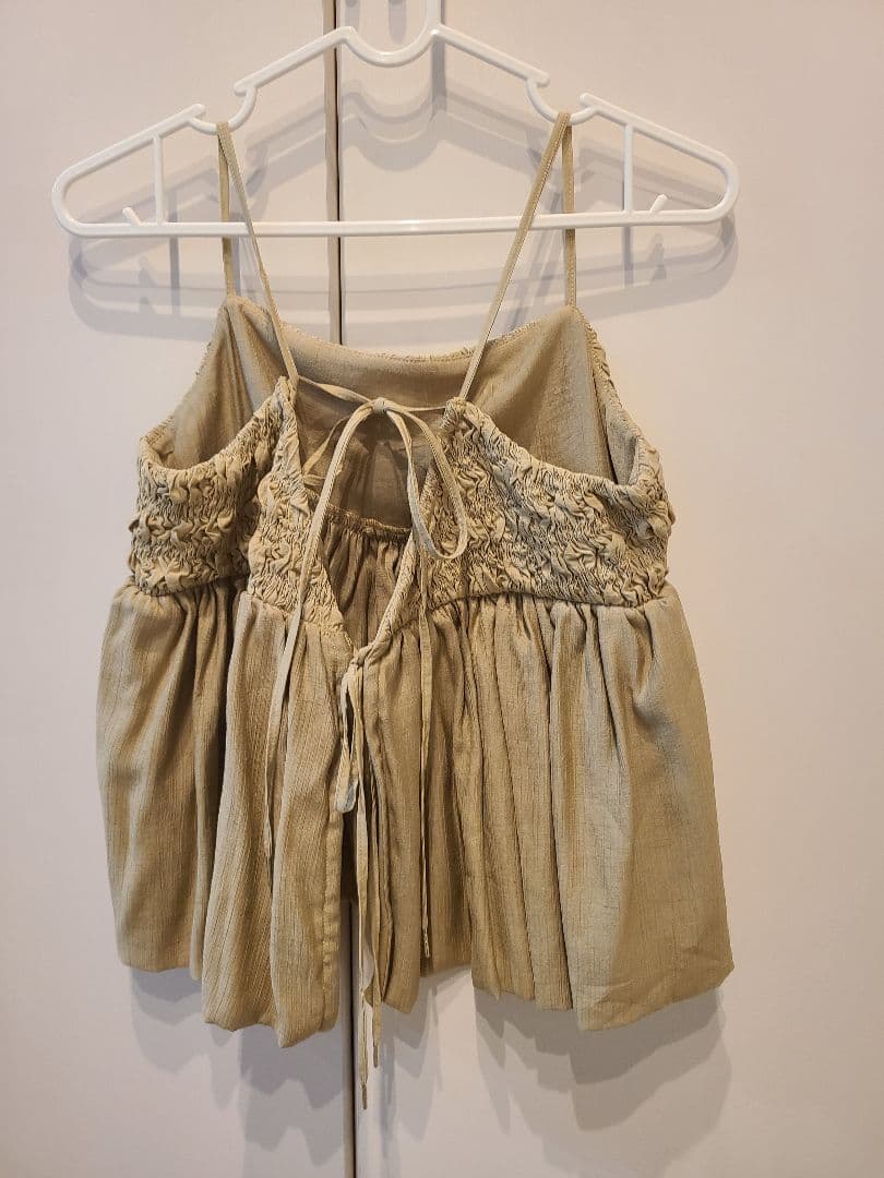 トップス eaphi RANDOM SHIRRING 2WAY BUSTIER