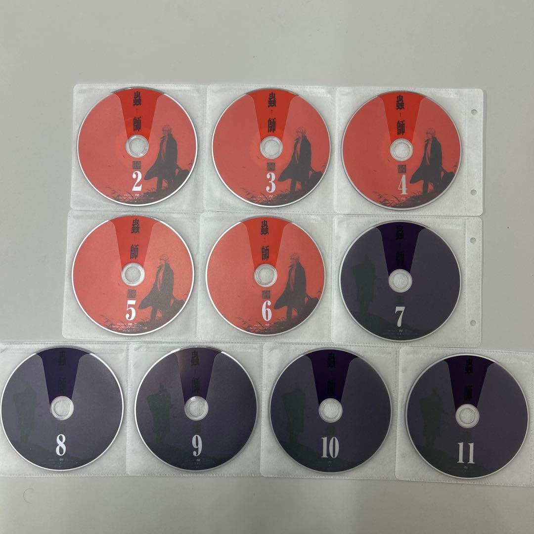 蟲師　続章　DVD 1期全9巻　2期全11巻　全20巻　全巻セット　レンタル落ち