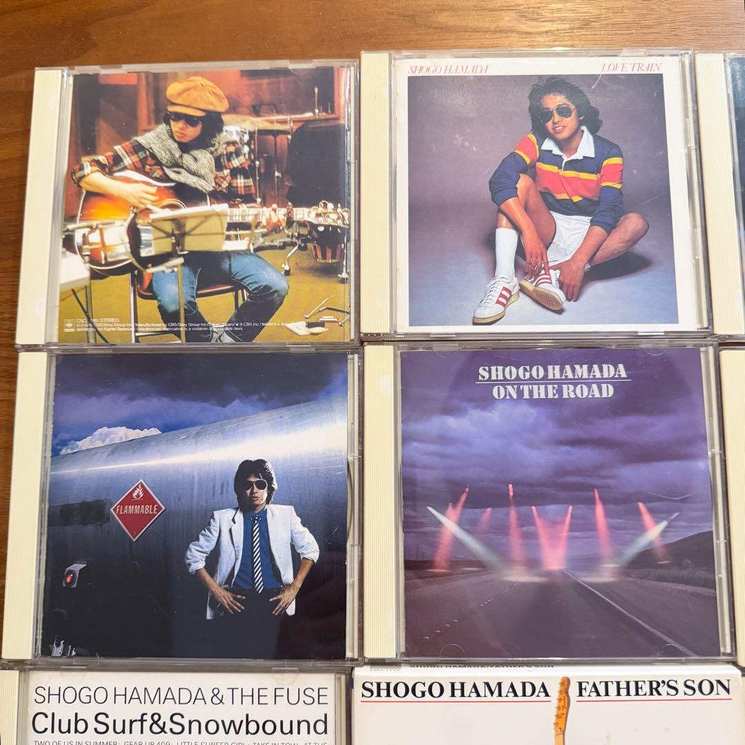 浜田省吾　アルバムCD 18枚