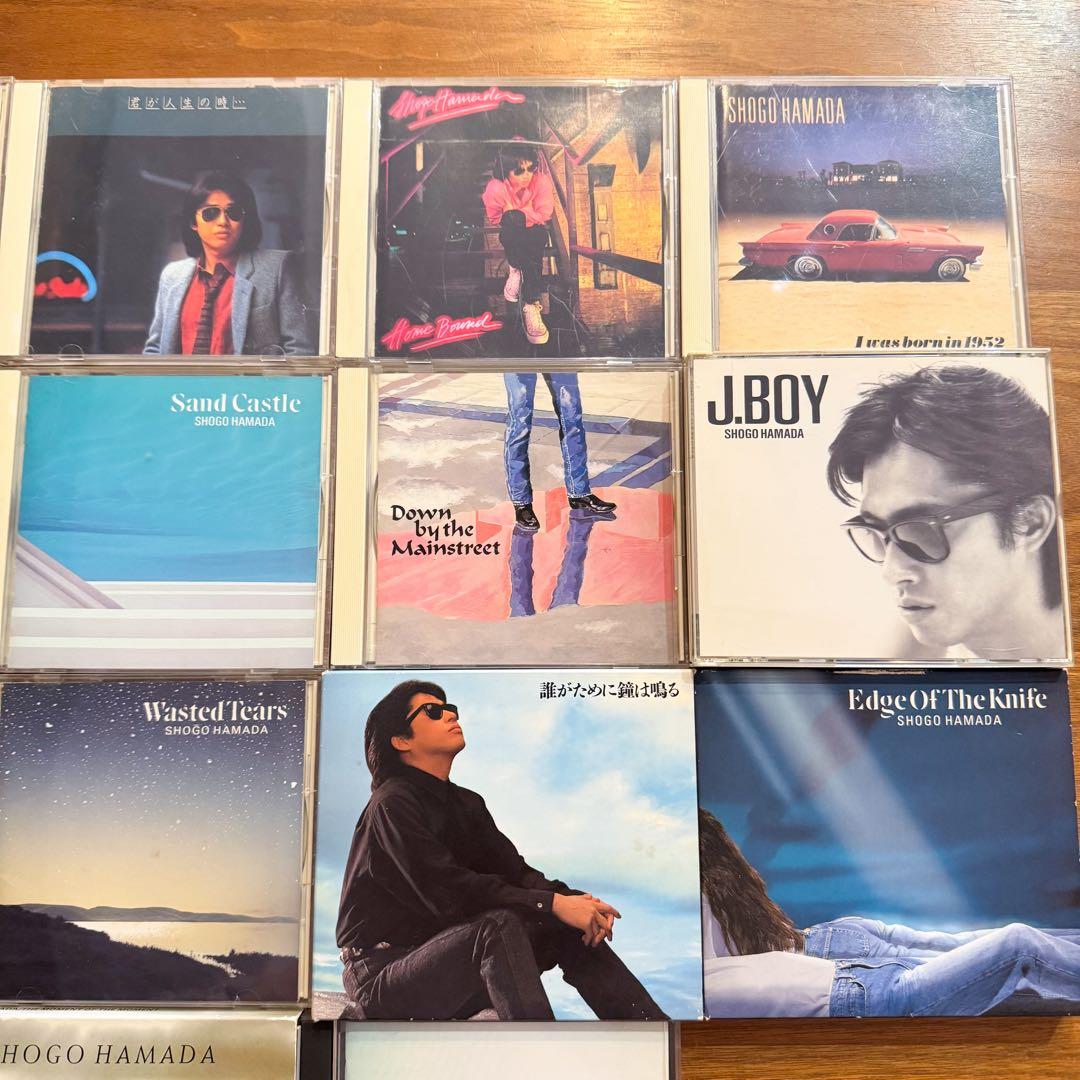 浜田省吾　アルバムCD 18枚