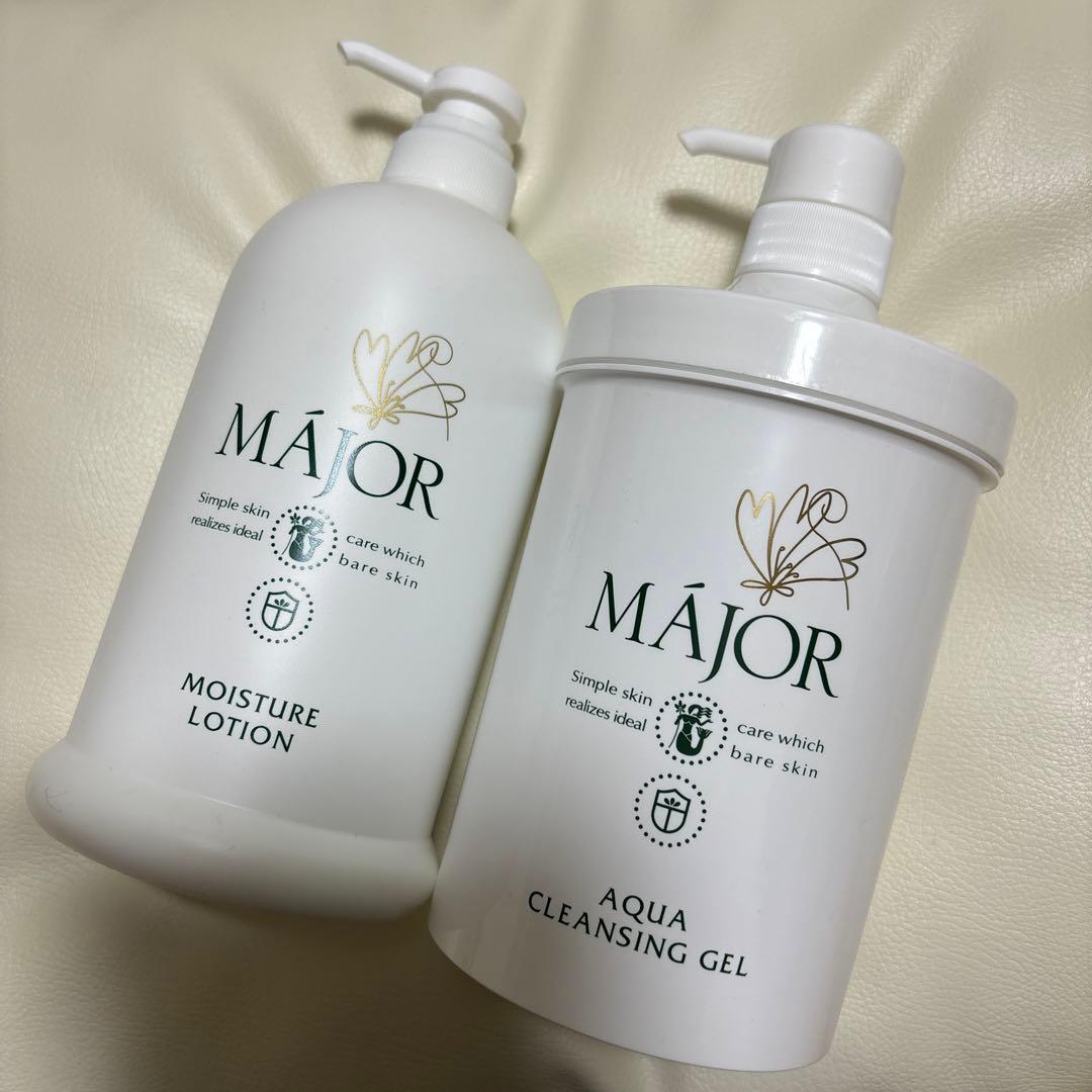 マジョール モイスチュアローション アクアクレンジングジェル 業務用セット