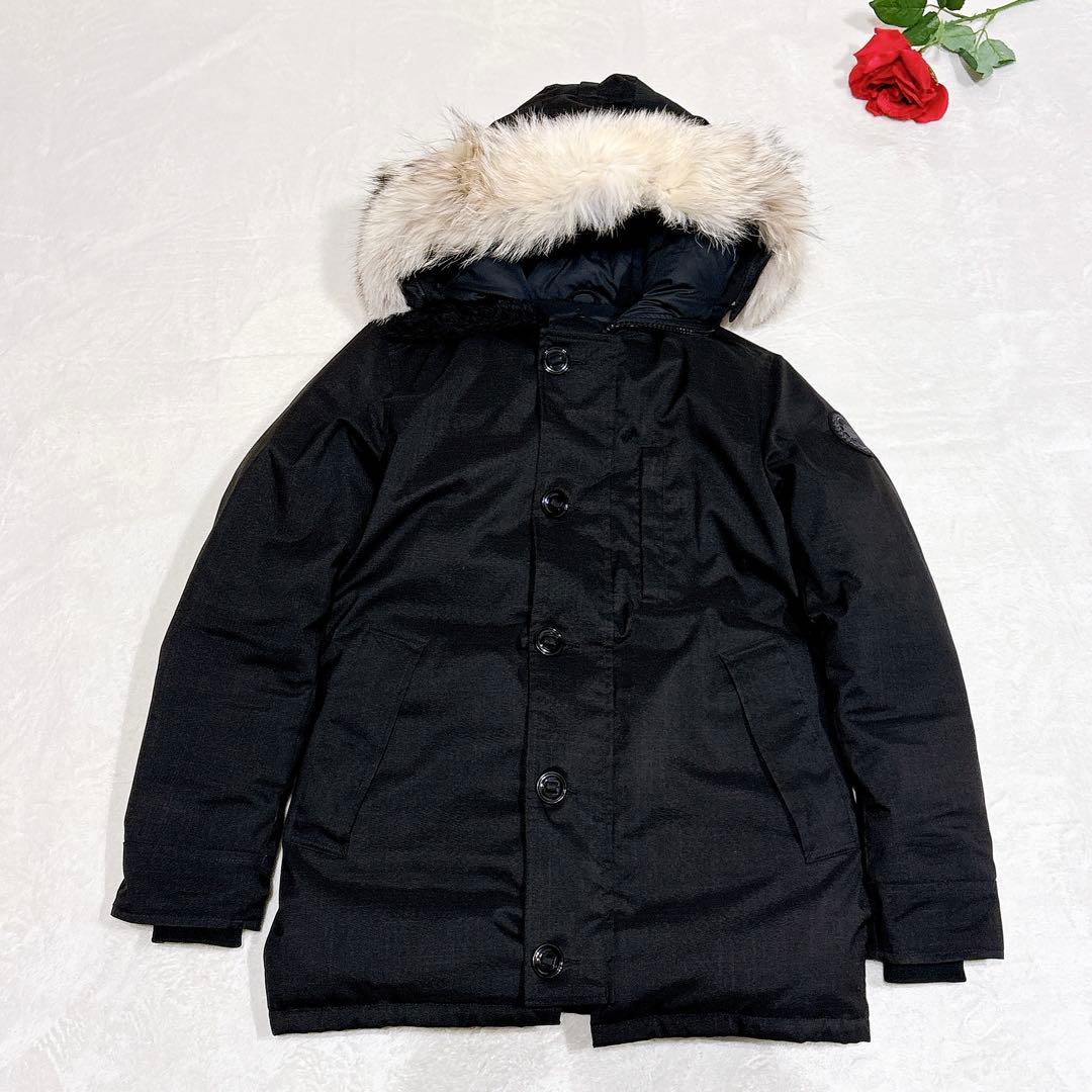 ほぼ未使用✨　カナダグース　クレストン　ダウンジャケット　ブラックレーベル