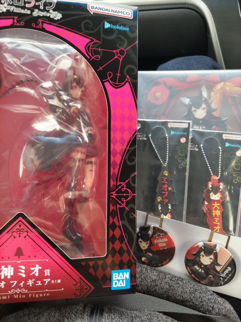 一番くじ ホロライブ　 Villain Style　大神ミオ フィギュア　おまけ