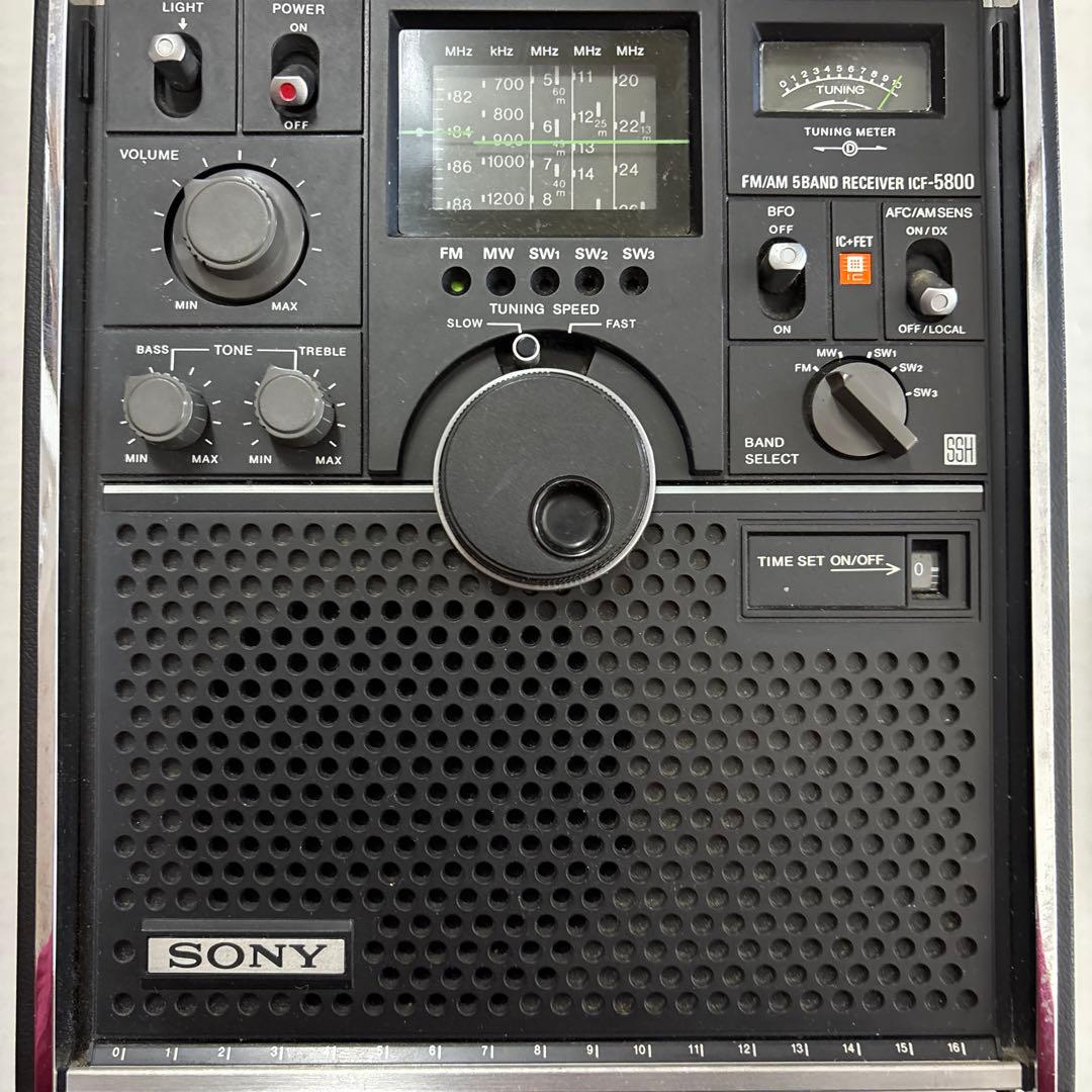 【動作確認済】SONY スカイセンサー(ICF-5800)