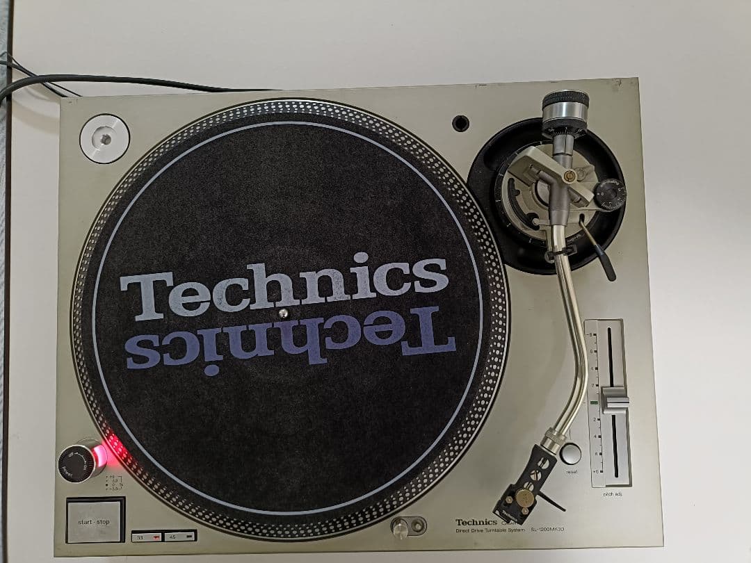 Technics SL-1200MK3D ダストカバー カートリッジ付き