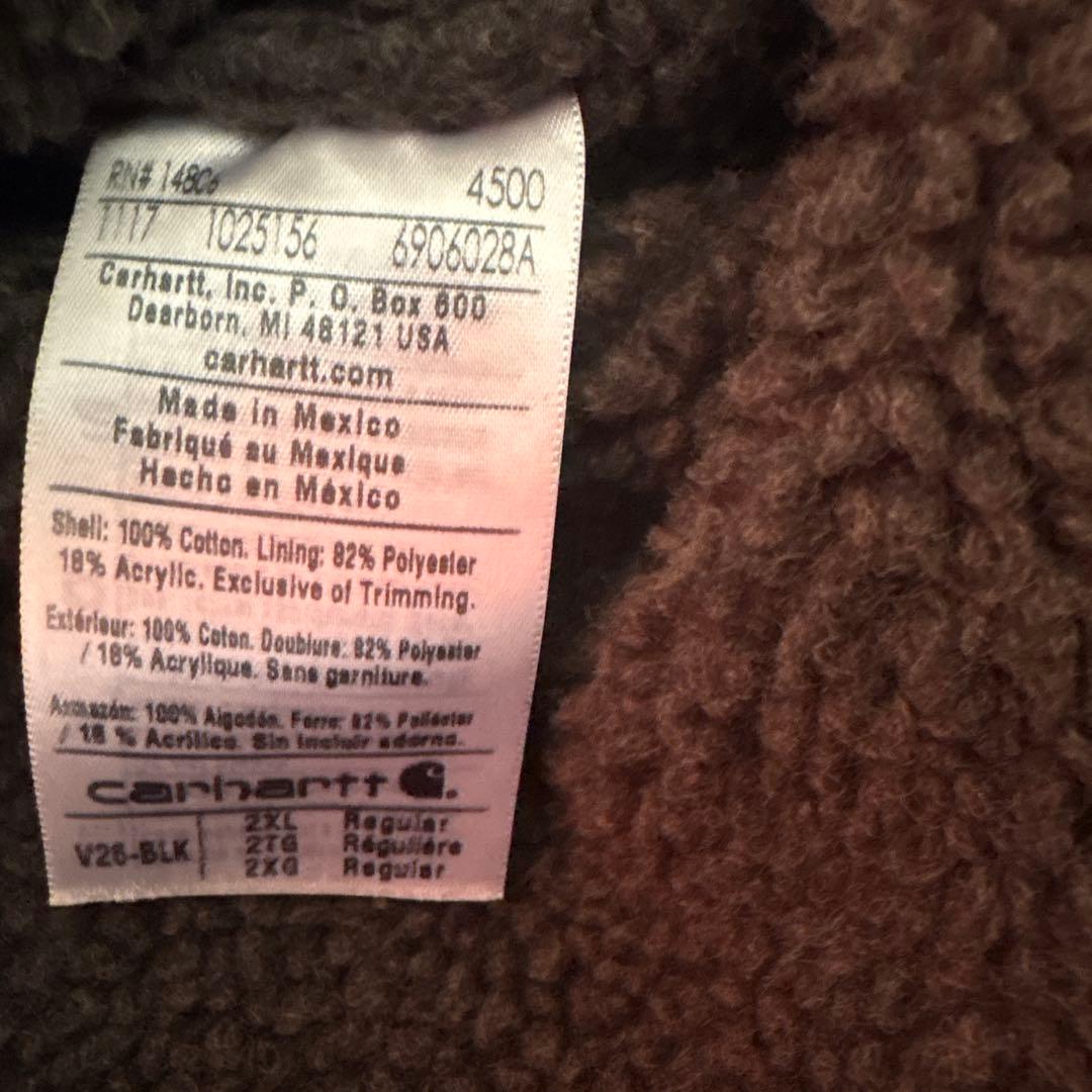 Carhartt ダークグレー ベスト 2XL