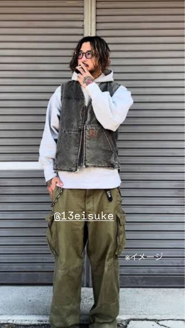 Carhartt ダークグレー ベスト 2XL