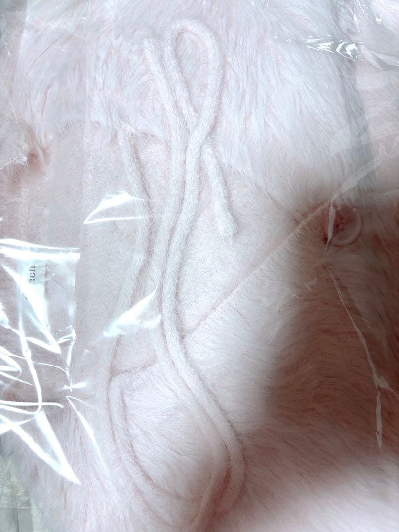 ダーリッチ【新品】ケーブルニットソーセットミニワンピース　IVO/フリーサイズ