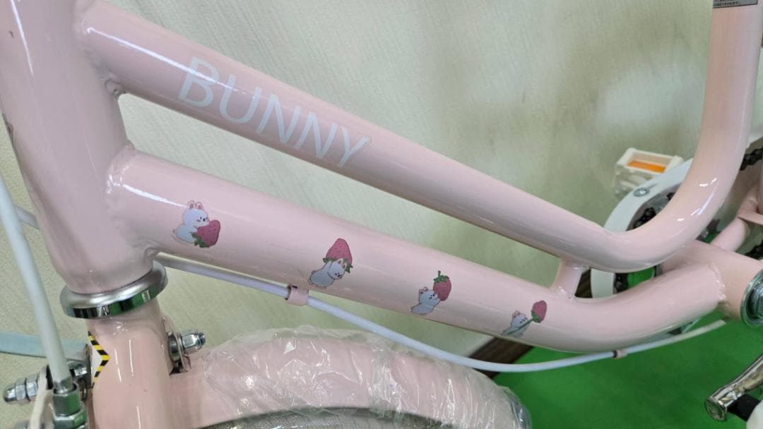 【LX】子供用自転車 BUNNYデザイン 18インチ PINK