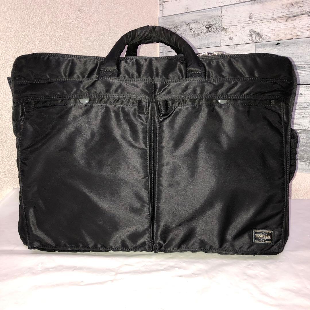 超美品✨ポーター タンカー ビジネスバッグ XLボストンバッグ 3wayブラック