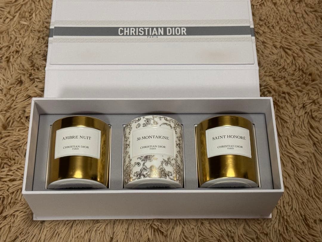 Christian Dior アロマキャンドル セット