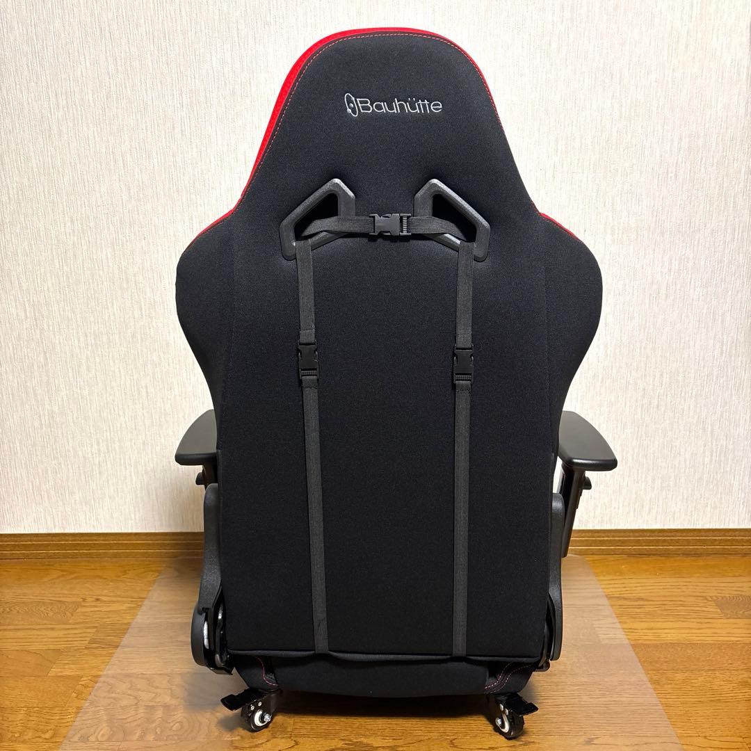 【美品】Bauhutte ゲーミング座椅子 LOC-950RR-RD