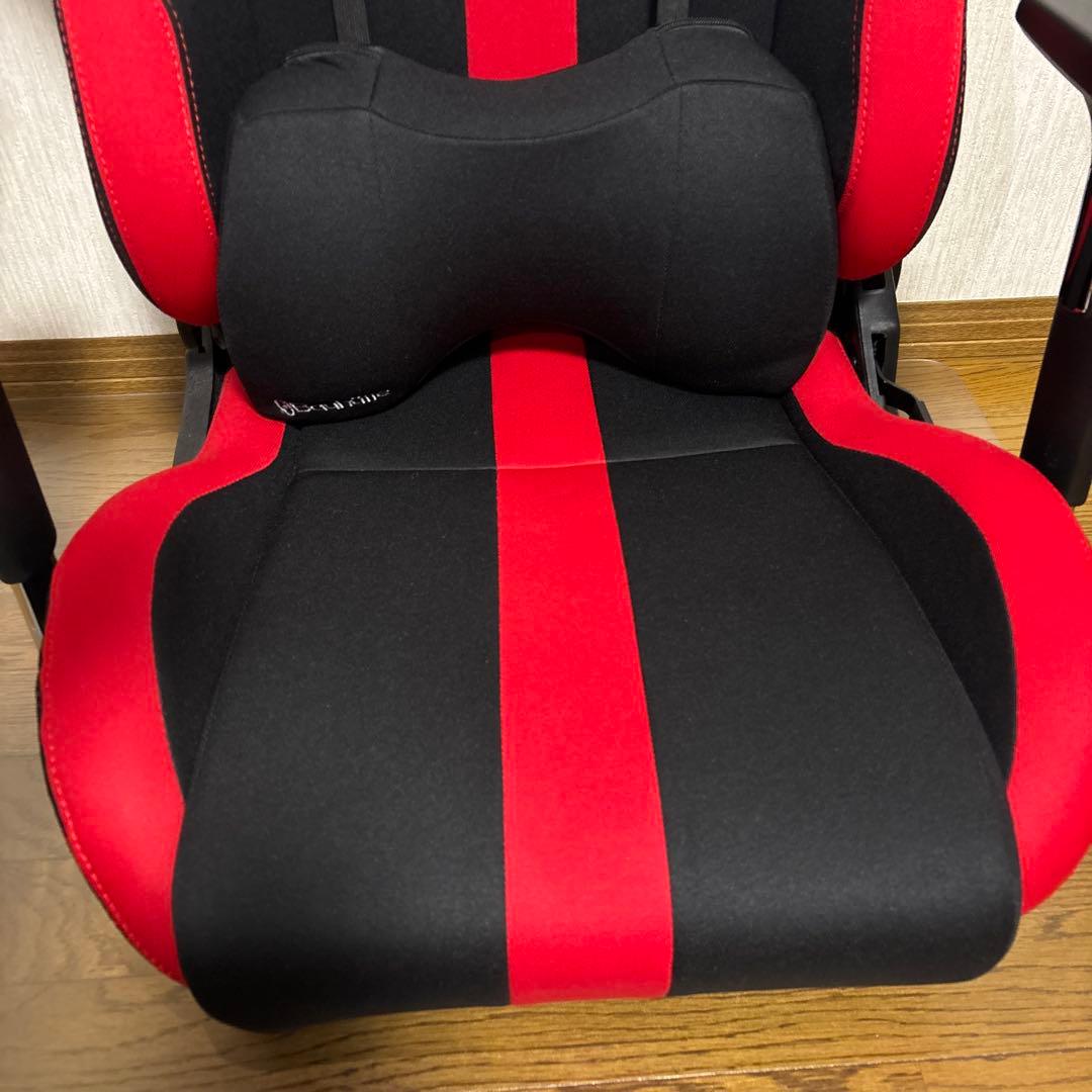 【美品】Bauhutte ゲーミング座椅子 LOC-950RR-RD