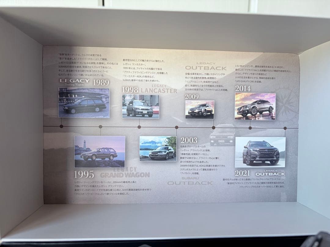 ★レガシィツーリングワゴン＆アウトバック ミニカーセット★