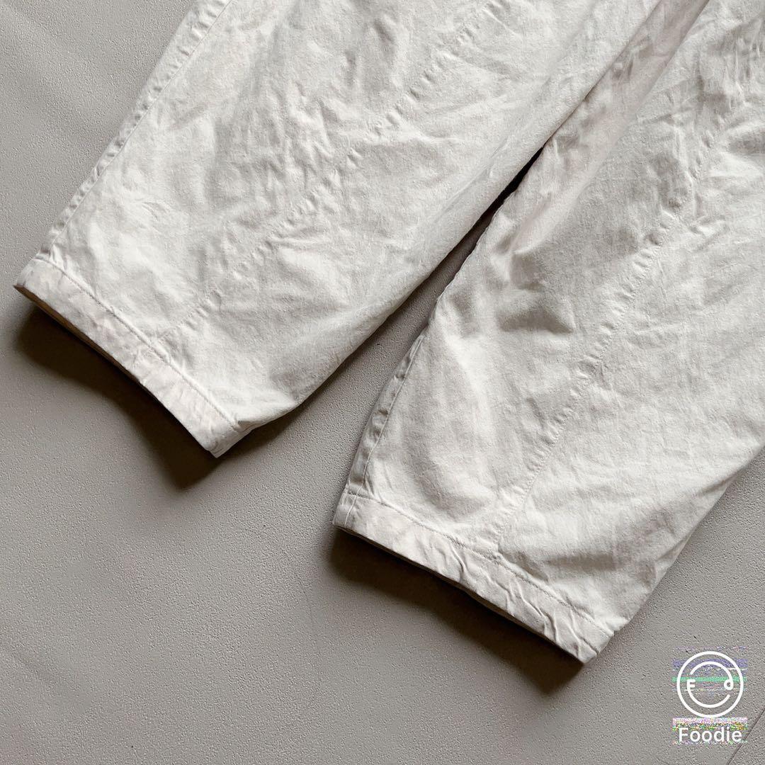 かぐれ　コットンボリュームパンツ　ホワイト　アーバンリサーチ　ゆったり　ワイド