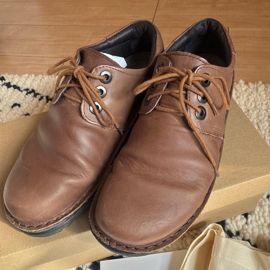 NAOT ダニエラ 37 ブラウン NUBUCK ミルクチョコレートのような色