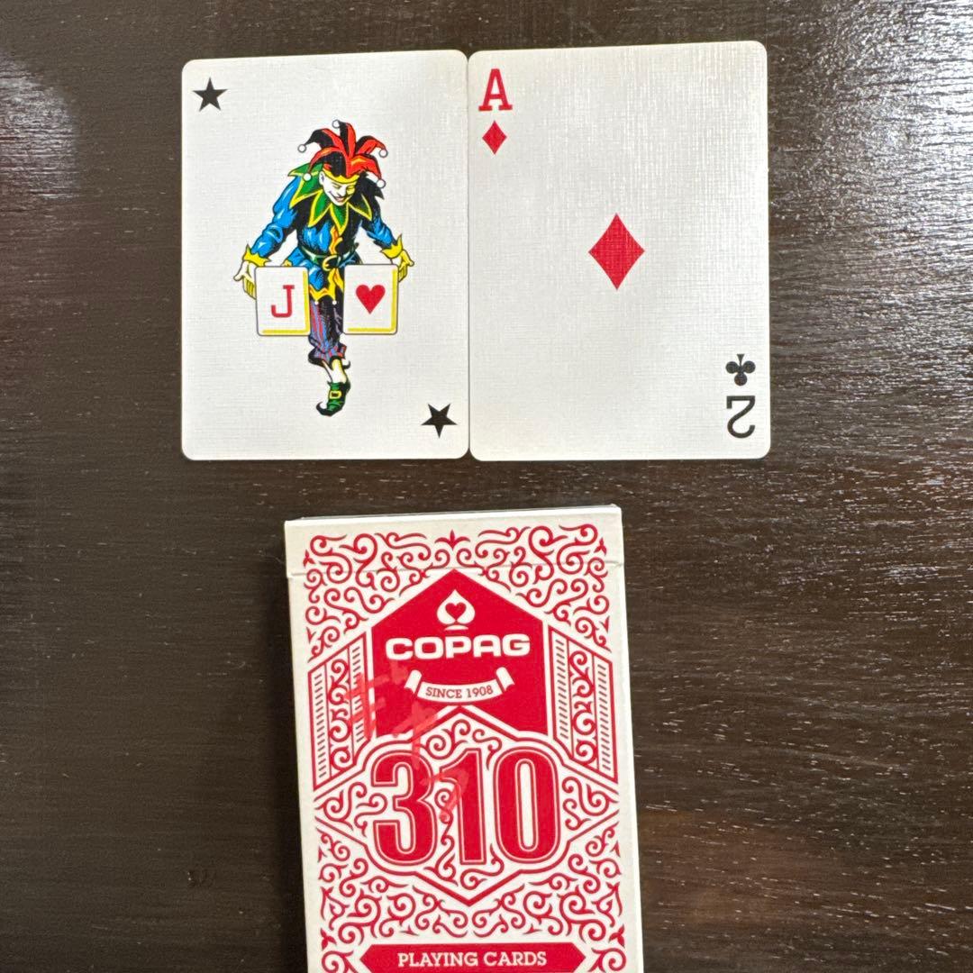 COPAG 310 トランプセット　ギミックデック2つとおまけ付き　レアデック