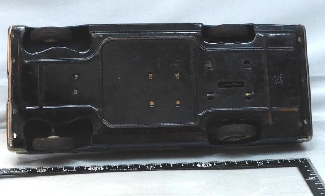 米澤【58マーキュリー モントクリア青 大】ブリキ tin toy car箱無