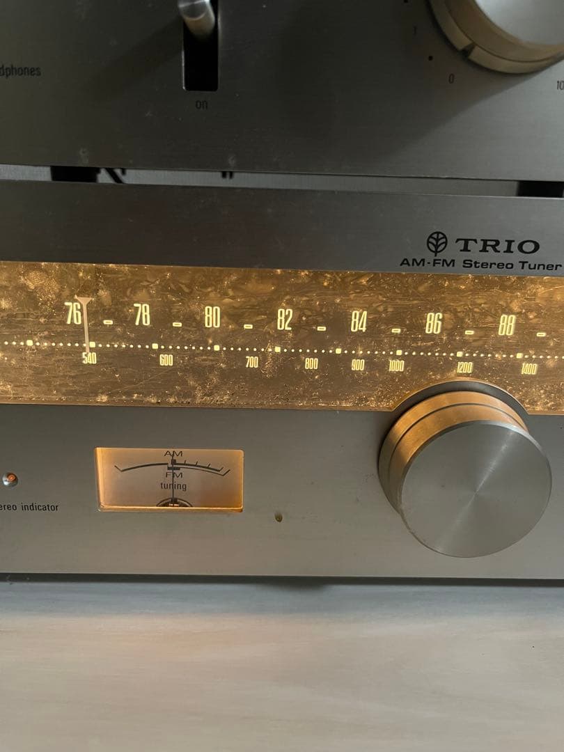 【らぶり】TRIO システムコンポ レコードプレーヤー KENWOOD ①