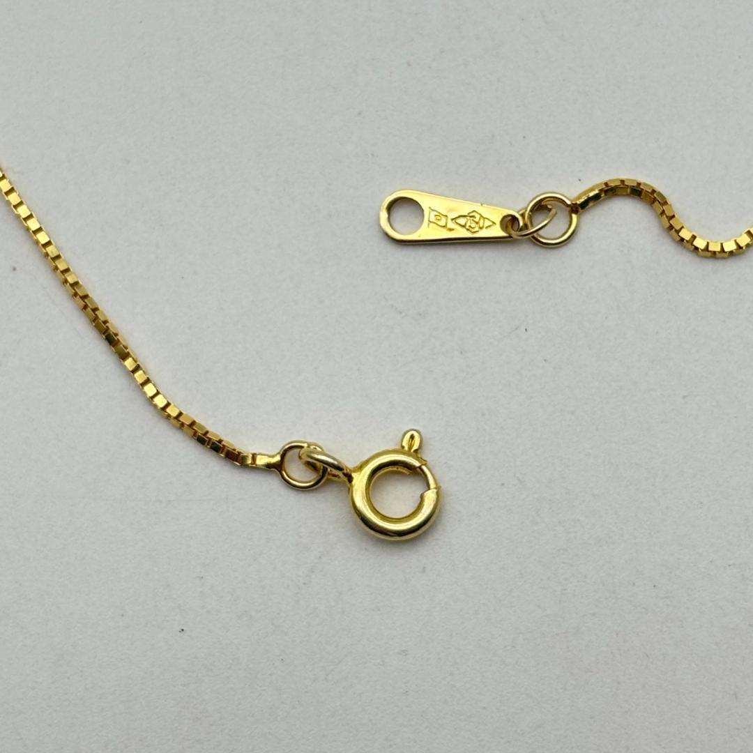 K18金 ネックレス 1.64g ロブスタークラスプ