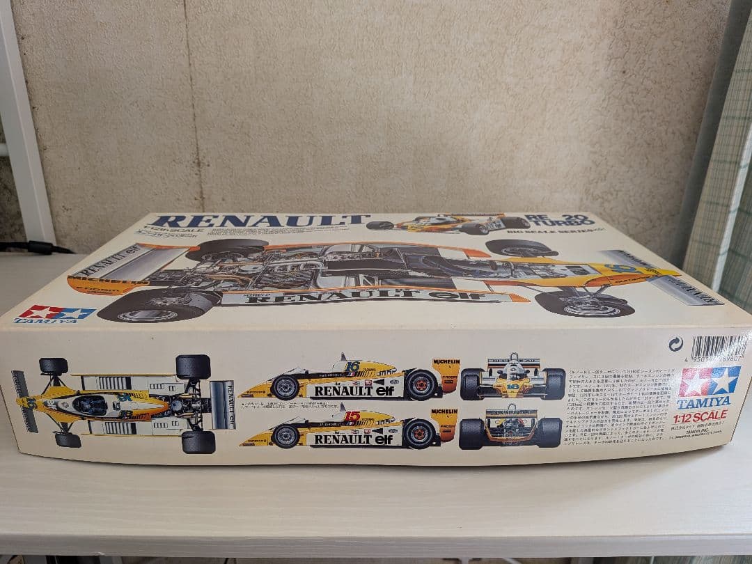 F1 タミヤ製 1/12ビッグスケール ルノーRENAULT RE-20 ターボ