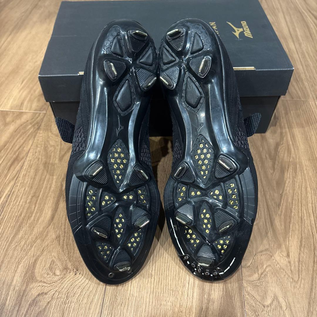 ミズノプロ　スペシャルオーダー　スパイク　黒　26.5