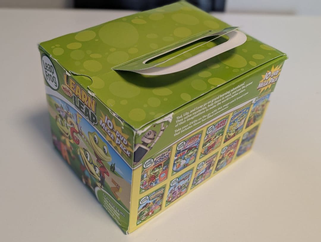 【9枚新品未開封　1枚開封済み】LeapFrog 10枚組 DVDセットパック