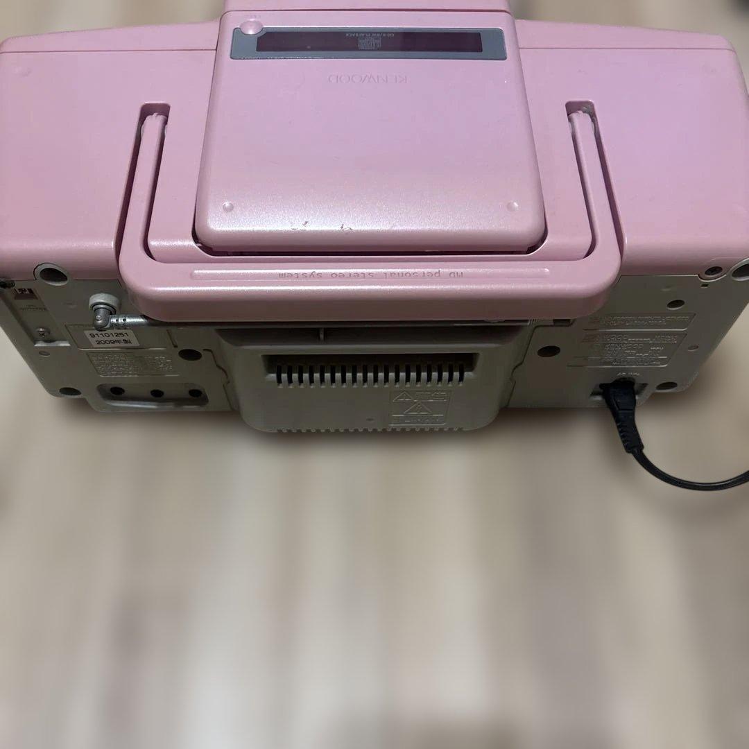 KENWOOD MDX-L1 CD/MDパーソナルステレオピンク//ケンウッド