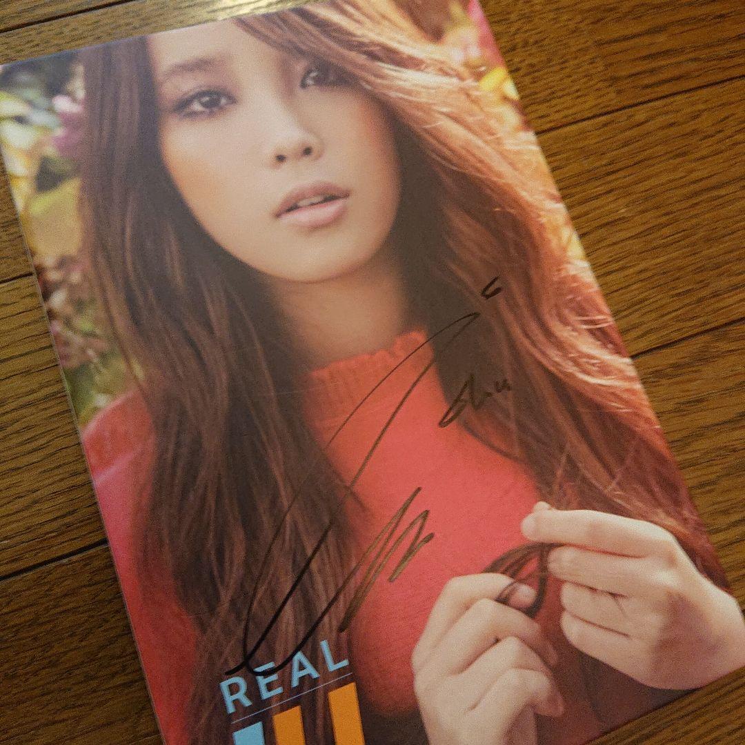 【直筆サイン入り】 REAL IU 韓国盤CD