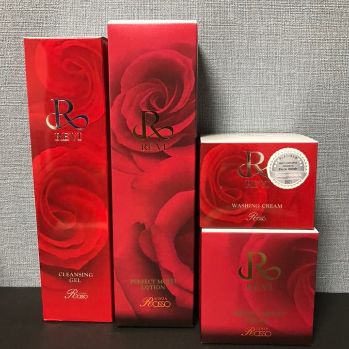 【基礎化粧品 4点セット】REVI ルヴィ ローション クレンジング クリーム