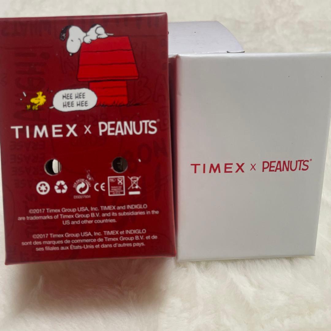 【即完売品】timex×スヌーピーコラボ　クォーツ時計　完品　チャーリーブラウン