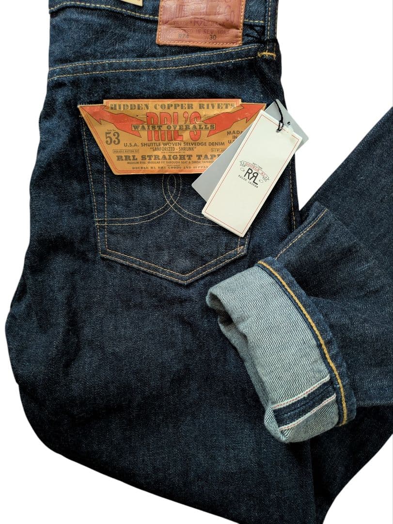 新品タグ付き RRL BEAMS別注 ダブルアールエル ビームス デニム