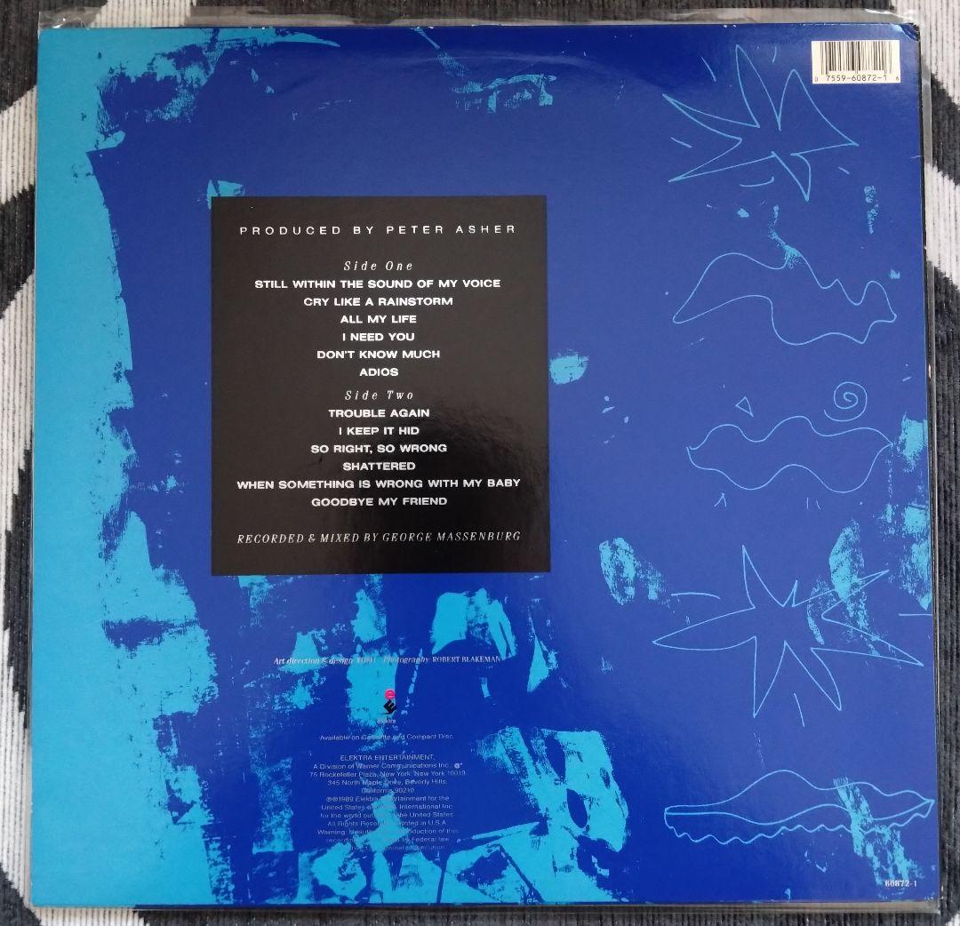 Linda Ronstadt Cry Like a Rainstorm レコード