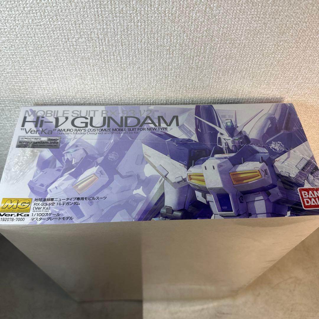 新品 シュリンク付 Hi-V Gundam \"Ver.Ka\" ガンダム ガンプラ