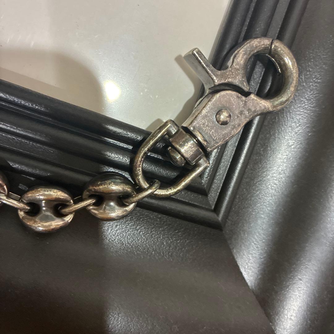 D&G ウォレットチェーン シルバー